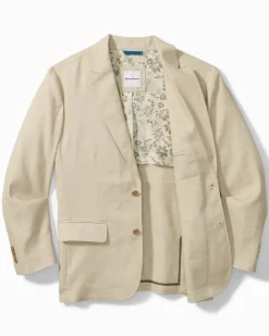Tommy Bahama Latigo Beach Linen-Blend Blazer- Jackets & Outerwear