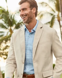 Tommy Bahama Latigo Beach Linen-Blend Blazer- Jackets & Outerwear