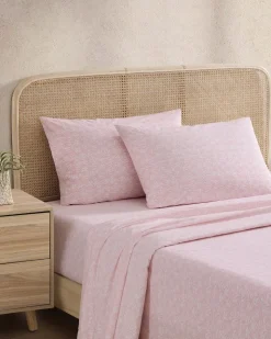 Tommy Bahama Lovely Palms 4-Piece Queen Sheet Set- Sheet Sets & Bedskirts