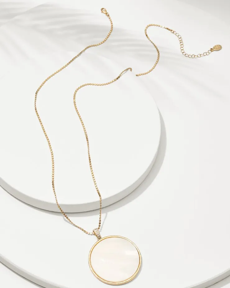 Tommy Bahama Madeira Shell Pendant Necklace-Women Jewelry