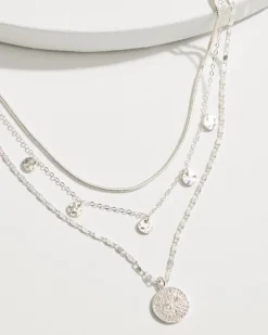 Tommy Bahama Marco Island Layered Starfish Charm Necklace-Women Jewelry