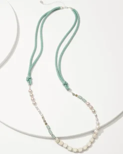 Tommy Bahama Marco Island Mixed Materials Necklace-Women Jewelry