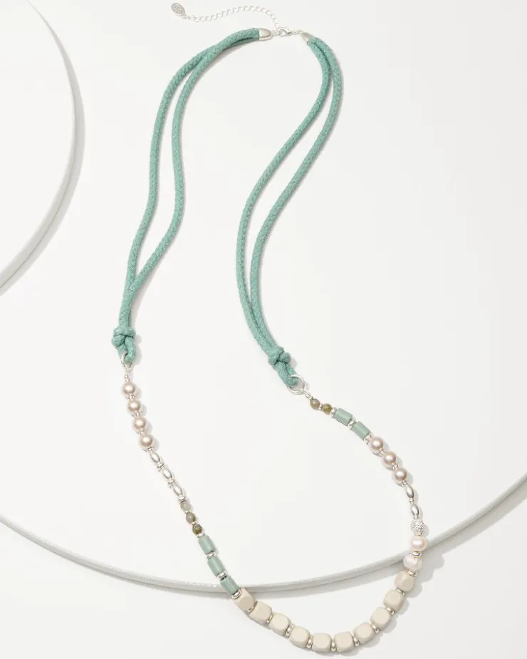 Tommy Bahama Marco Island Mixed Materials Necklace-Women Jewelry