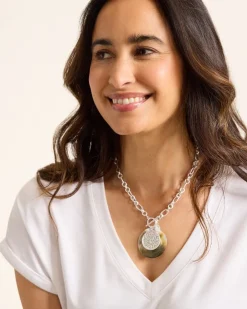 Tommy Bahama Marco Island Shell Pendant Necklace-Women Jewelry