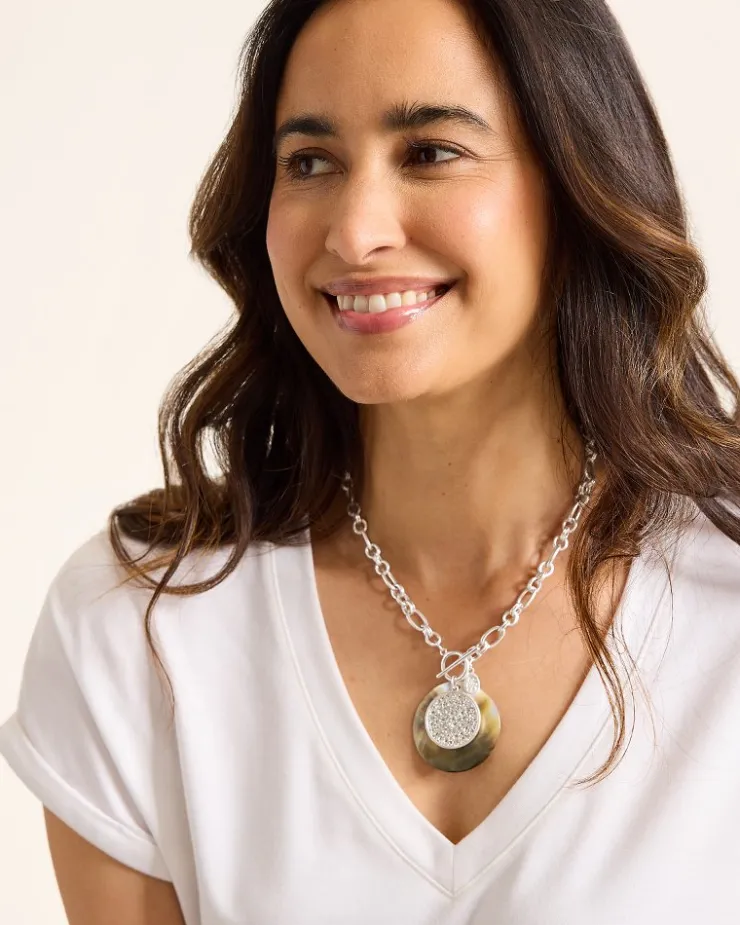 Tommy Bahama Marco Island Shell Pendant Necklace-Women Jewelry