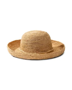 Tommy Bahama Maria Packable Raffia Upturn Hat-Women Hats & Caps