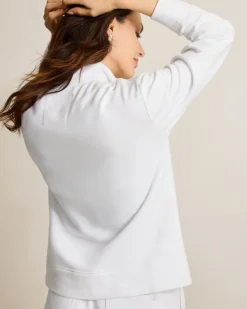 Tommy Bahama Marina Del Mar Half-Zip Sweatshirt-Women Loungewear|Sweaters