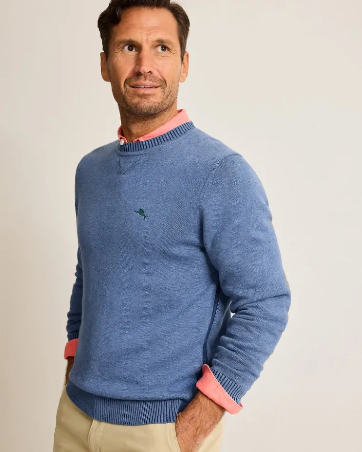Tommy Bahama Marlin Luxe Crew Sweater- Sweaters