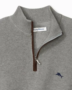 Tommy Bahama Marlin Luxe Half-Zip Sweater- Sweaters