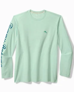Tommy Bahama Marlin Mirage Lux Long-Sleeve T-Shirt- T-Shirts|Shirts