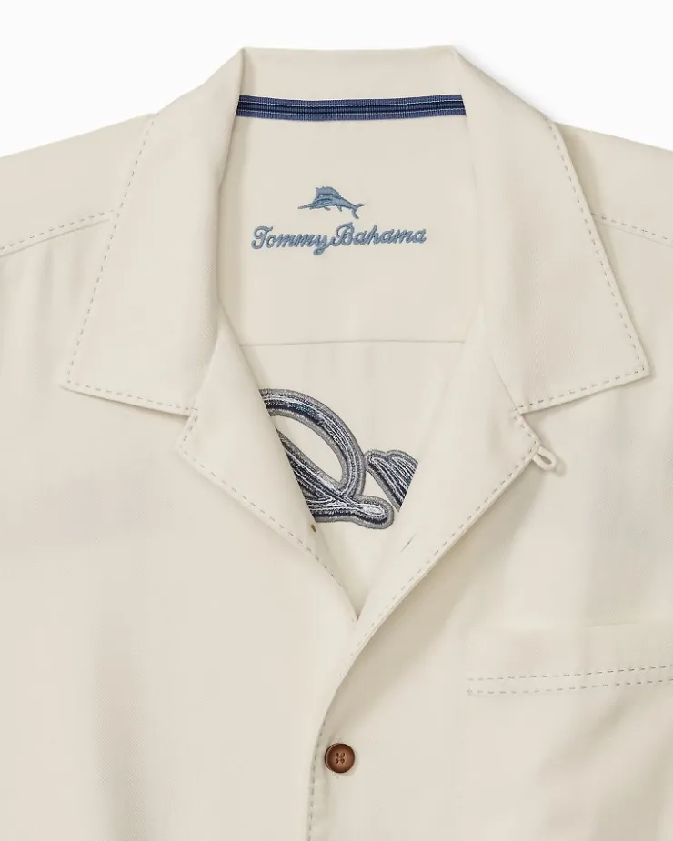 Tommy Bahama Marlin Paradise Silk Camp Shirt- Shirts