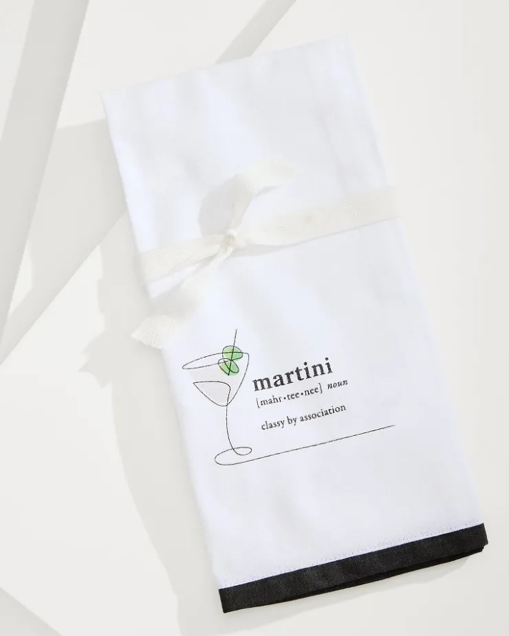 Tommy Bahama Martini Bar Towel- Drinkware & Bar