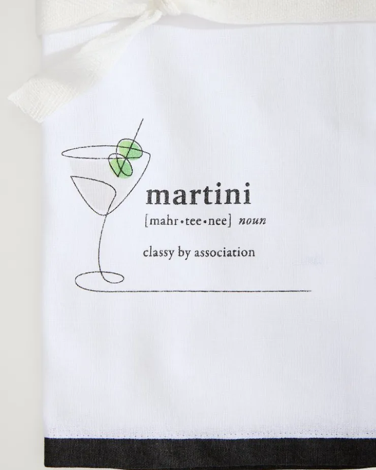Tommy Bahama Martini Bar Towel- Drinkware & Bar