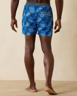 Tommy Bahama Maui Breaker Palm Route 5-Inch Hybrid Shorts- Swim & Boardshorts|Shorts