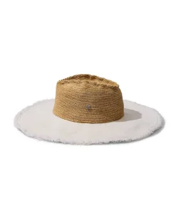 Tommy Bahama Melissa Lux Fringe Raffia Hat-Women Hats & Caps