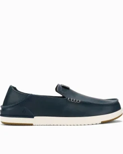 Tommy Bahama Men's OluKai® Kākaha Leather Slip-On Shoes- Shoes & Sandals