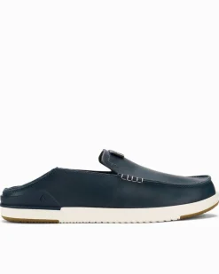 Tommy Bahama Men's OluKai® Kākaha Leather Slip-On Shoes- Shoes & Sandals