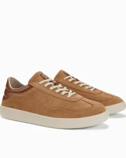 Tommy Bahama Men's OluKai® Pūnini Suede Sneakers- Shoes & Sandals