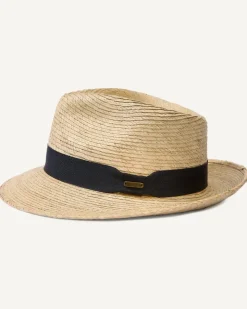 Tommy Bahama Mid-Brim Trilby Fedora Hat- Hats & Caps