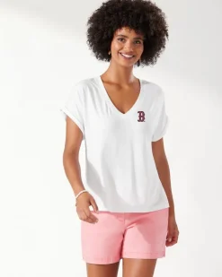 Tommy Bahama MLB® Kauai Jersey T-Shirt-Women Tops & Shirts