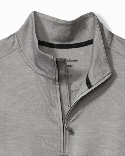 Tommy Bahama Monstera Fade IslandZone® Half-Zip Sweatshirt- Sweatshirts