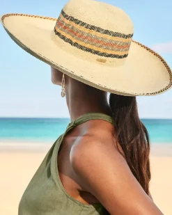 Tommy Bahama Moselle Wide-Brim Hat-Women Hats & Caps