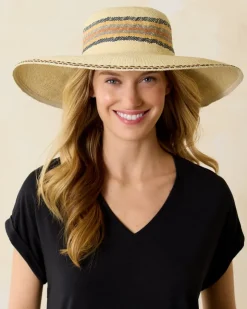 Tommy Bahama Moselle Wide-Brim Hat-Women Hats & Caps