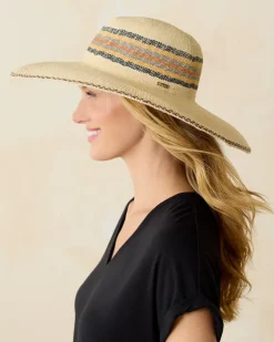 Tommy Bahama Moselle Wide-Brim Hat-Women Hats & Caps