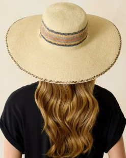 Tommy Bahama Moselle Wide-Brim Hat-Women Hats & Caps