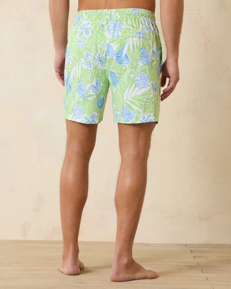 Tommy Bahama Naples Pineapple Hideaway 6-Inch Swim Trunks- Swim & Boardshorts