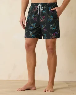 Tommy Bahama Naples Spotted at Sea 6-Inch Swim Trunks- Swim & Boardshorts