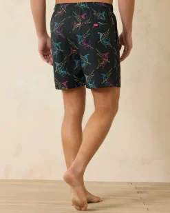 Tommy Bahama Naples Spotted at Sea 6-Inch Swim Trunks- Swim & Boardshorts