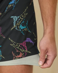 Tommy Bahama Naples Spotted at Sea 6-Inch Swim Trunks- Swim & Boardshorts