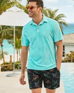 Tommy Bahama Naples Spotted at Sea 6-Inch Swim Trunks- Swim & Boardshorts