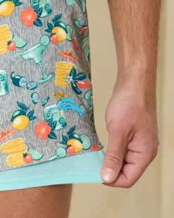 Tommy Bahama Naples Tales of a Cocktail 6-Inch Swim Trunks- Swim & Boardshorts