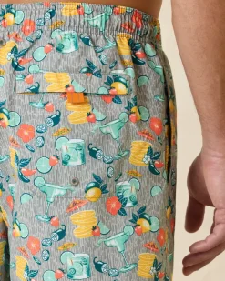 Tommy Bahama Naples Tales of a Cocktail 6-Inch Swim Trunks- Swim & Boardshorts