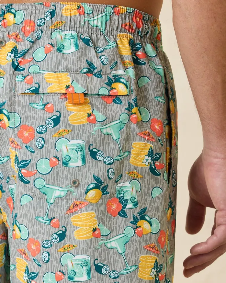 Tommy Bahama Naples Tales of a Cocktail 6-Inch Swim Trunks- Swim & Boardshorts