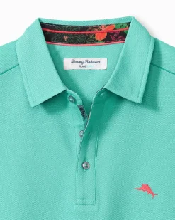 Tommy Bahama Neon Shores Five O'Clock IslandZone® Polo- Shirts|Polos