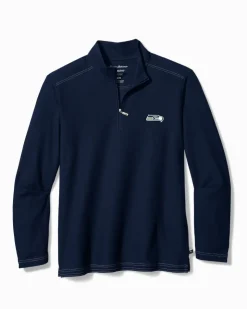 Tommy Bahama NFL Emfielder IslandZone® Half-Zip Sweatshirt- Sweatshirts