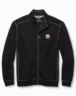 Tommy Bahama NFL Tobago Bay Full-Zip Sweatshirt- Sweatshirts