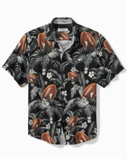 Tommy Bahama NFL Veracruz Cay First Down Blooms Short-Sleeve Shirt- Shirts