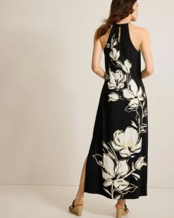 Tommy Bahama Noche Mar Chain Maxi Dress-Women Dresses