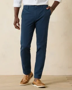 Tommy Bahama Nova Wave Half-Elastic Waist Seersucker Pants- Pants & Chinos