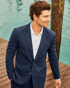 Tommy Bahama Nova Wave Stretch-Seersucker Blazer- Jackets & Outerwear