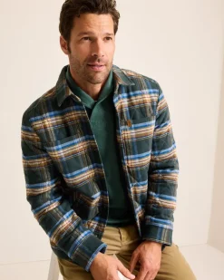 Tommy Bahama Oak Harbor Flannel Shirt Jacket- Jackets & Outerwear|Shirts