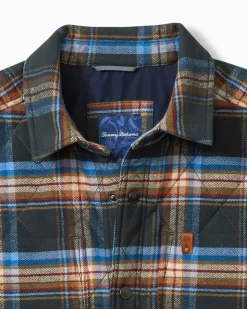 Tommy Bahama Oak Harbor Flannel Shirt Jacket- Jackets & Outerwear|Shirts
