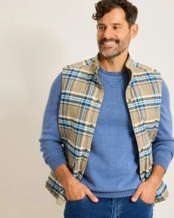 Tommy Bahama Oak Harbor Reversible Vest- Jackets & Outerwear