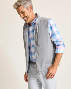 Tommy Bahama Ocean Driver Performance Vest- Jackets & Outerwear