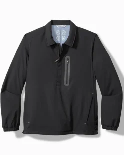 Tommy Bahama Ocean Driver Performance Popover Jacket- Jackets & Outerwear