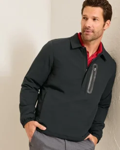 Tommy Bahama Ocean Driver Performance Popover Jacket- Jackets & Outerwear